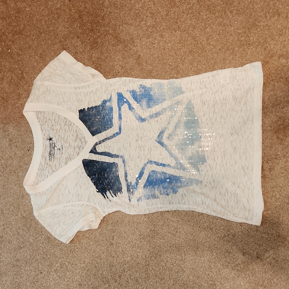 Dallas Cowboys Sequin Shirt